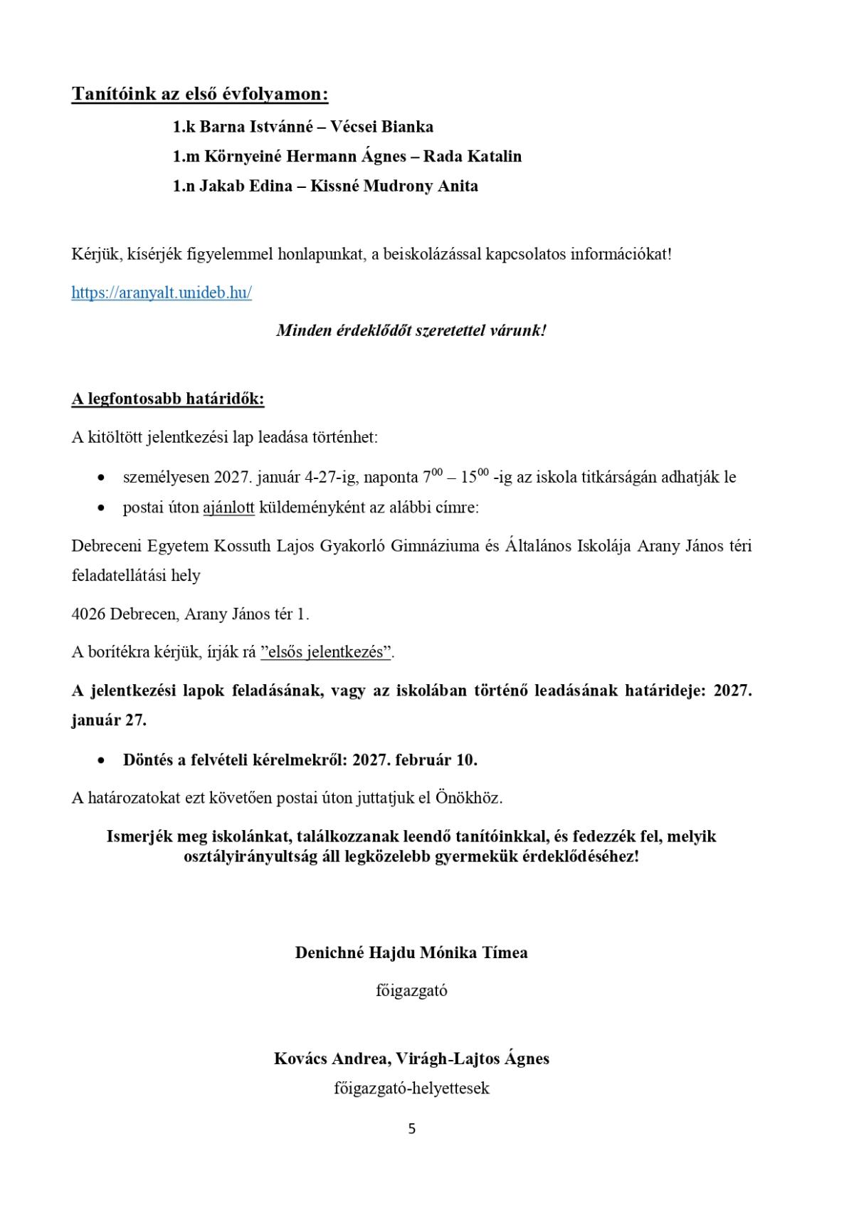 beiskolázási tájékoztató 5